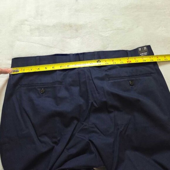 New 38x32 J Crew Bowery dress pant in stretch chino in Navy - Picture 9 of 10